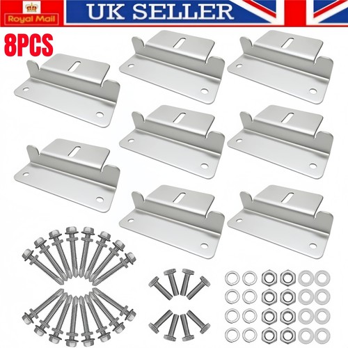 Solar panel brackets - 8x, z