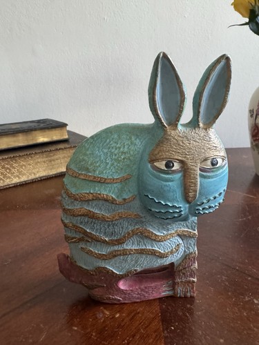 Laurel burch style rabbit - laurel,