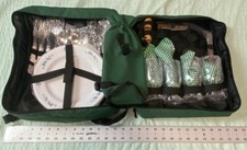 Picnic Green Backpack for 4