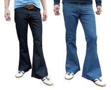 Mens RETRO FLARES Bell Bottoms