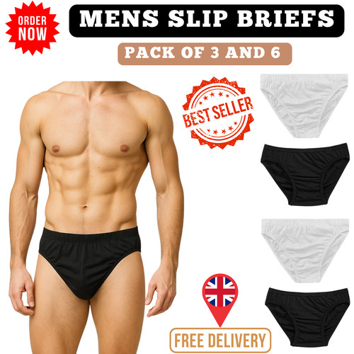 Pack 12 mens briefs - 6, 9