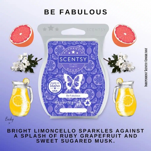 Scentsy fabulous wax - fabulous, 💜