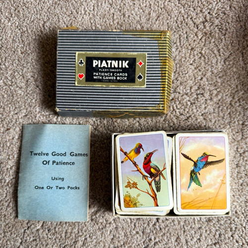 Piatnik patience playing cards - piatnik,