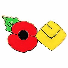 New Leeds Utd & P0ppy Pin