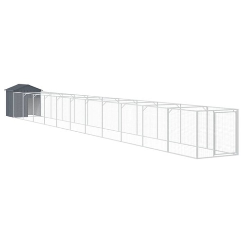 Dog house with run - dog,