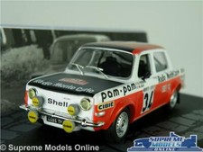 SIMCA 1000 RALLYE 2 MODEL RALLY CAR 1:43 SCALE 1973 IXO FLORENTINO MONTE CARLO K