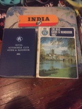 RAC Book Royal Automobile Club 1951 Plus RAC Guide 1967