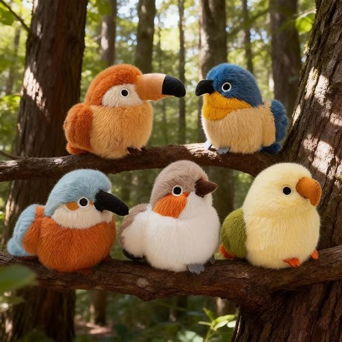 Plush stuffed bird doll - stuffed,