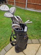 Full Set R/H Prosimmon Pro Gold Golf Clubs & Bag Excellent Starter Set See Desc