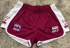 Manly Warringah Wolves NSW AFL Players Shorts Footy Australia ISC Womens 12 VGC