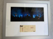 Muse (Band) Framed Gig Ticket with Photo Teignmouth (Hometown) The Den