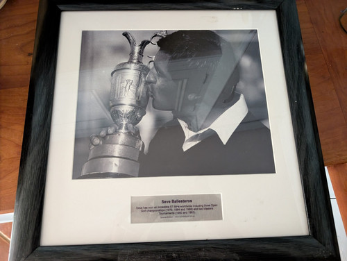 Seve ballesteros framed - seve,