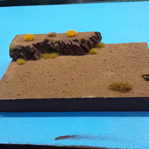 Desert terrain diorama - desert, base