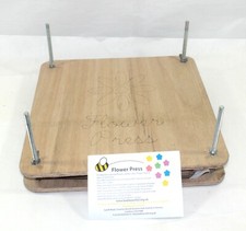 Wooden flower press 35cm - press, extra