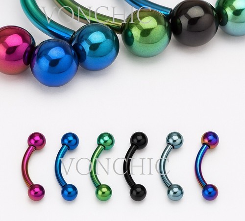 Titanium anodized curved - anodized,