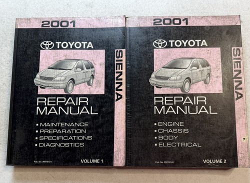 Toyota sienna mini van 2001 - toyota, mini-van