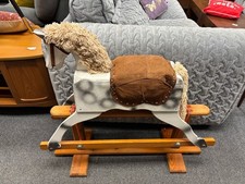 Vintage rocking horse by