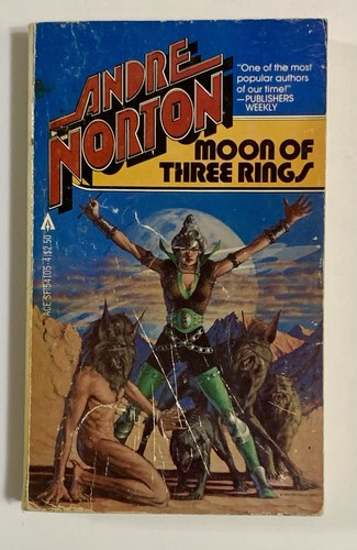 Moon three rings - moon,