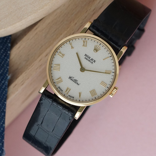 Rolex cellini ref 5109 18k - cellini,