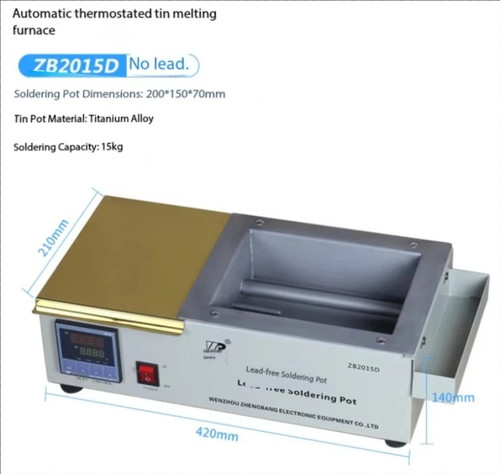 Mini wave tin dip soldering - tin,