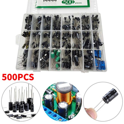 500pcs electrolytic capacitor - 500pcs,