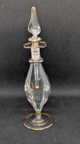 Egyptian glass perfume bottle - perfume,