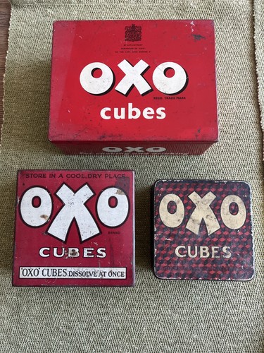 Vintage 1950s era oxo cube - vintage,