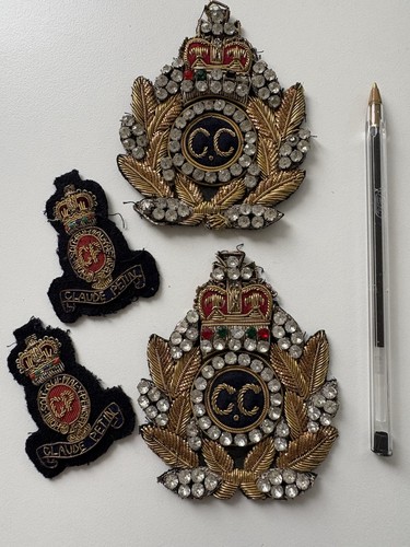 Four vintage embroidered - vintage,