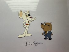 Danger Mouse and Penfold Original Production Cels Signed By Studio Head