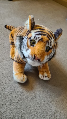 2000s stuffed tiger with - with, hard