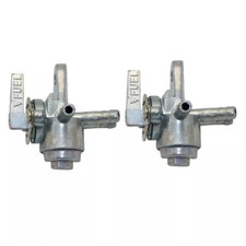 2PCS 3 Way 6.2mm ATV Motorcycle Fuel Tank Shut Off Valve Petcock Tap
