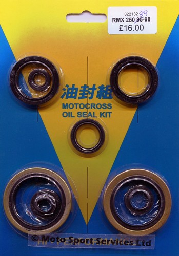 Engine oil seal kit suzuki - oil, rmx
