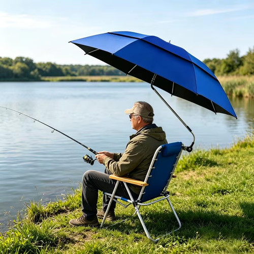 Adjustable umbrella with - adjustable,