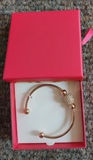 Gold Tone Bangle in Gift Box. New