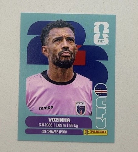 Vozinha panini world cup 2026 - panini,