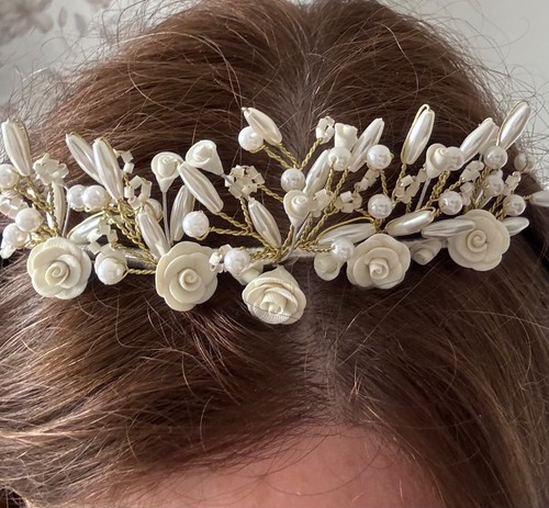 Linzi jay wedding tiara - wedding, white