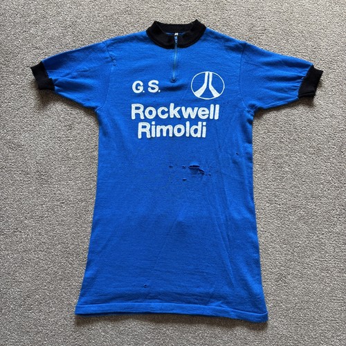 Vintage wool cycling jersey - cycling,
