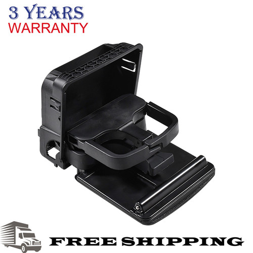 Black armrest rear - black, cup