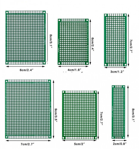 10pcs double side prototype - side,
