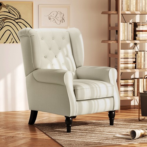 Retro accent chair wingback - retro,