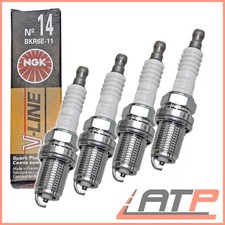 4X NGK SPARK PLUGS FITS FOR
