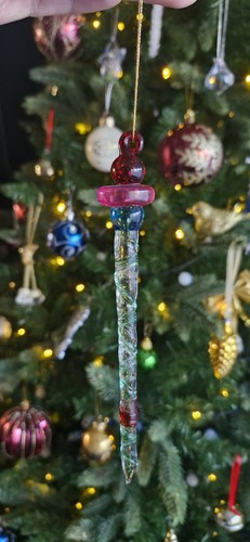 Beautiful vintage glass tree - vintage,