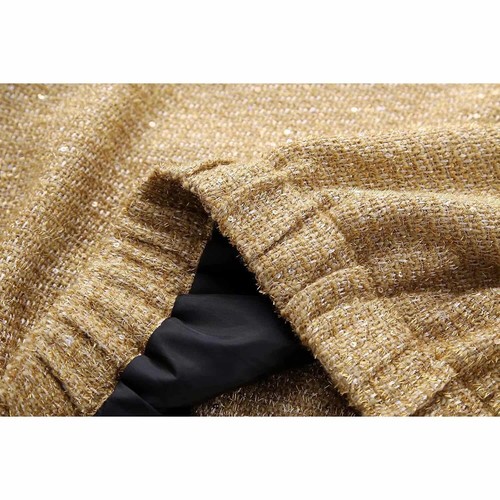 Loose fit coat women tweed - fit,