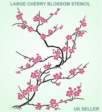 Large Cherry Blossom Stencil