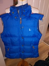 SUPERB LADIES DESIGNER JACK WILLS DOWN & FEATHER GILET UK 8 RRP £84.99