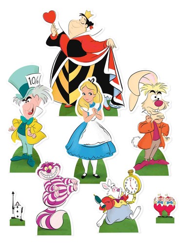 Alice wonderland table top - wonderland,