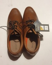 New M&S Men's Brown Leather