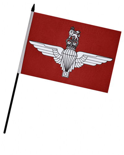 Parachute regiment hand - hand, flag