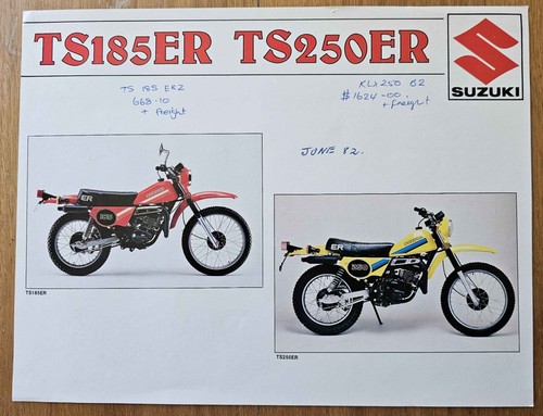 Suzuki ts125 ts250 double - ts250,