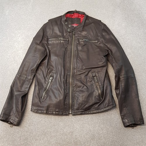 Superdry mens jacket brown - mens, xl